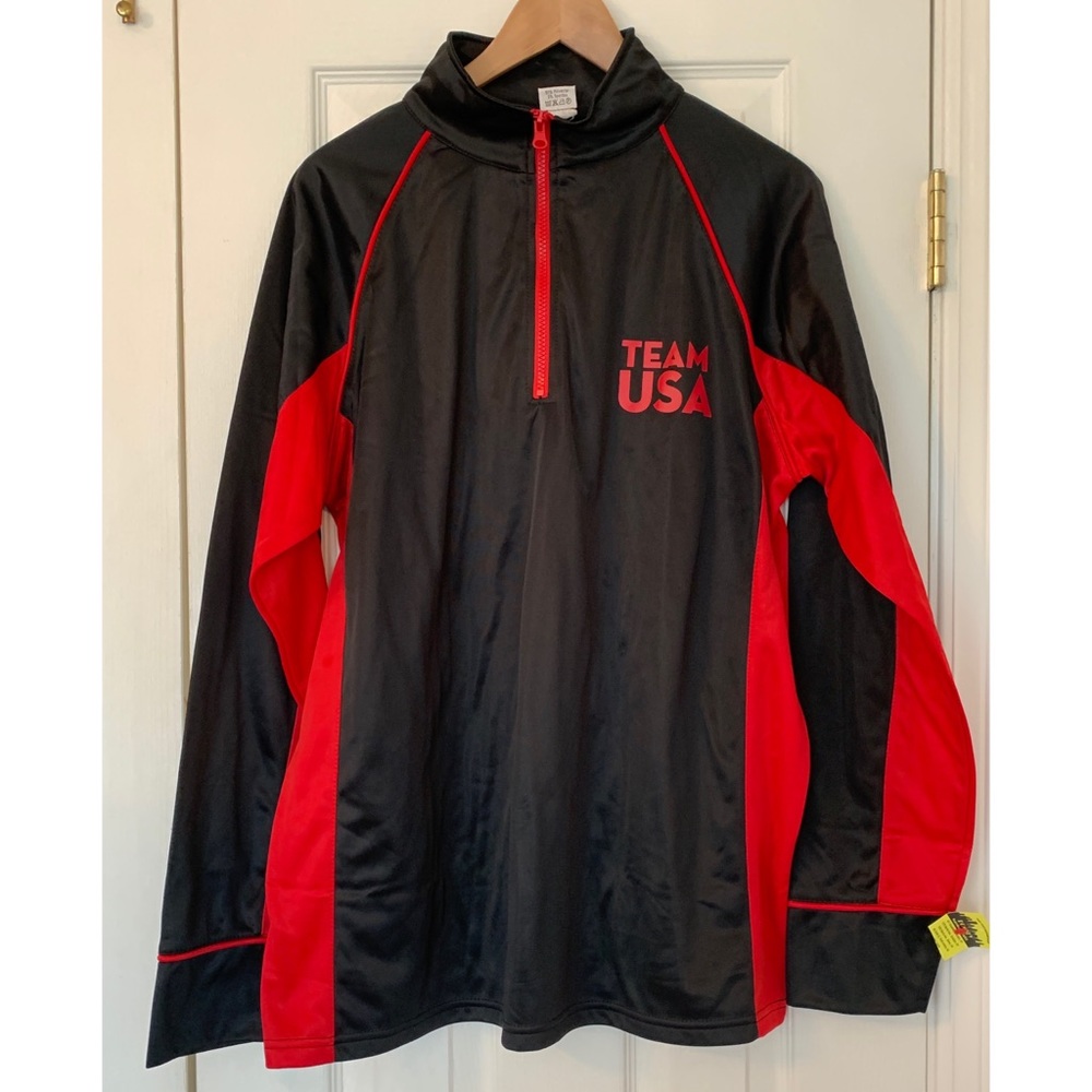NWT Team USA Track Pull Over